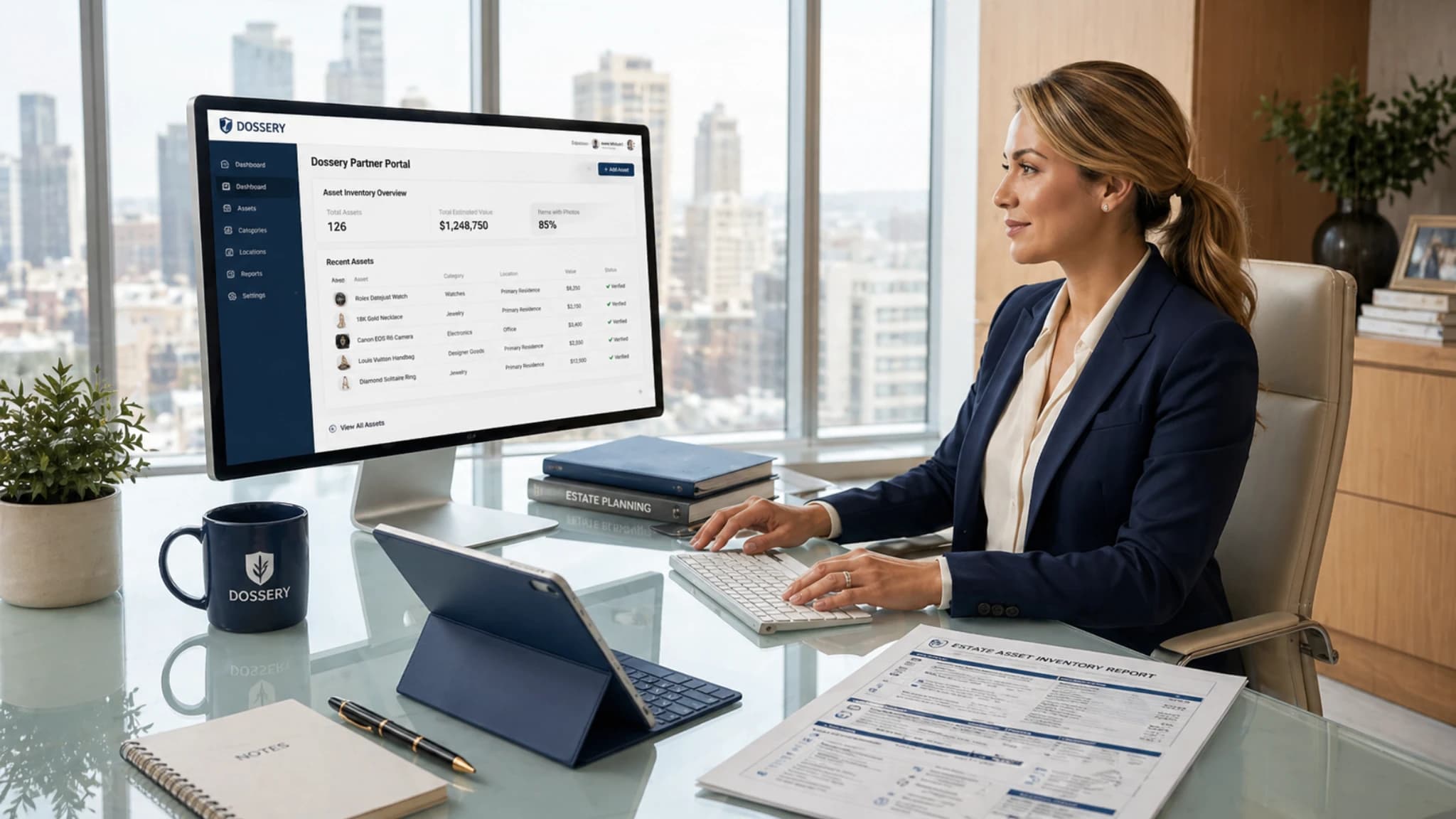 Dossery estate asset documentation system
